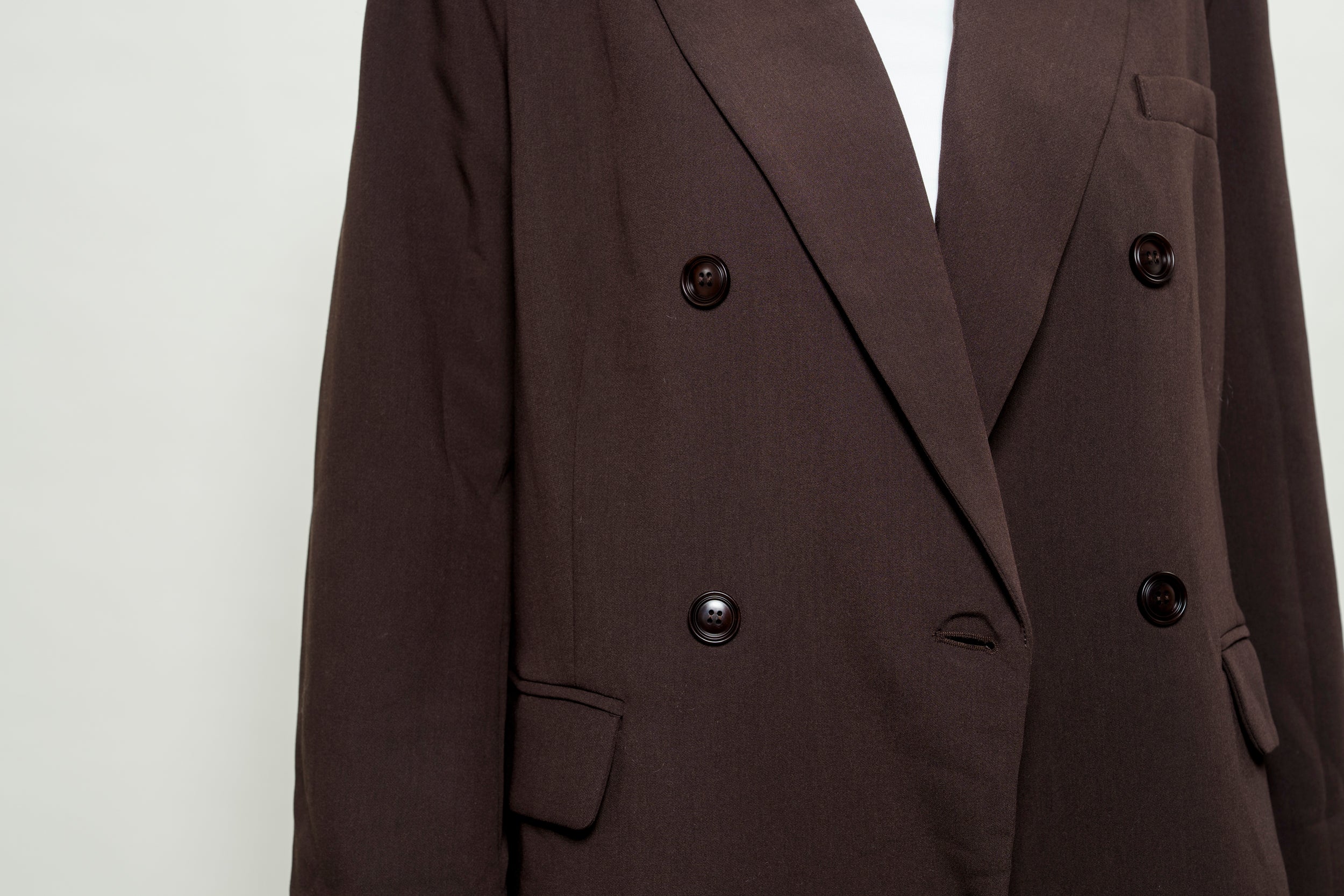 Oversize Blazer braun