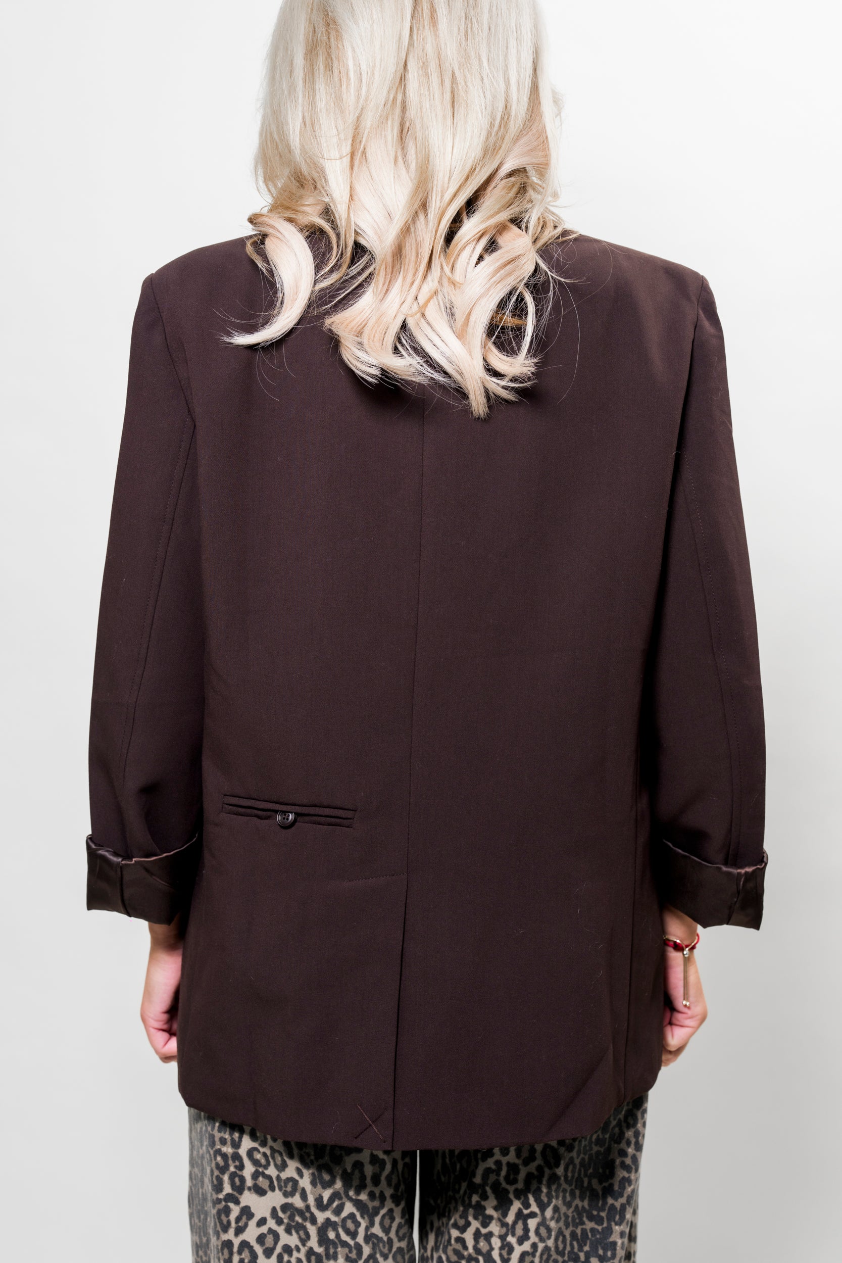 Oversize Blazer braun