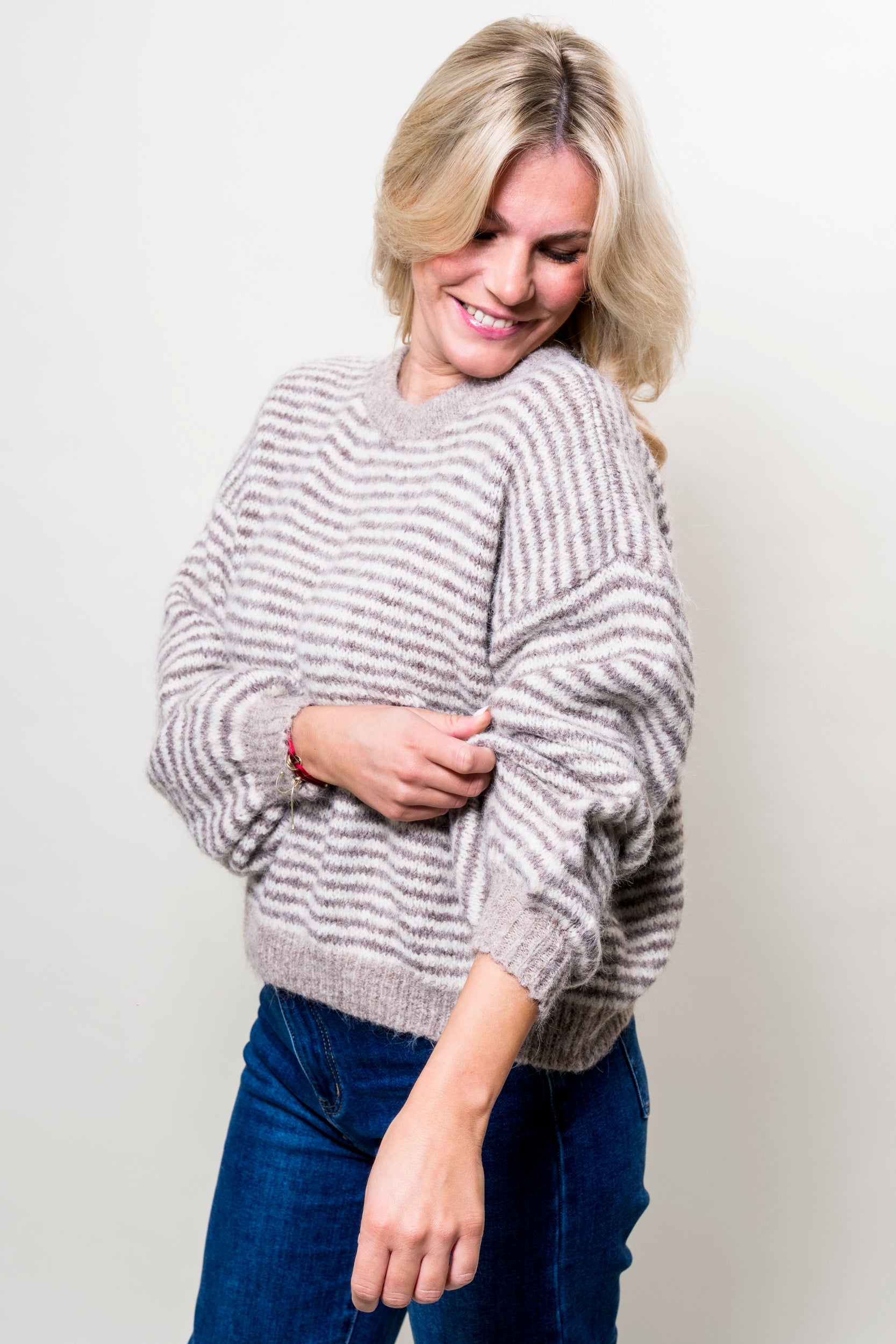 Onesize Pullover beige/taupe