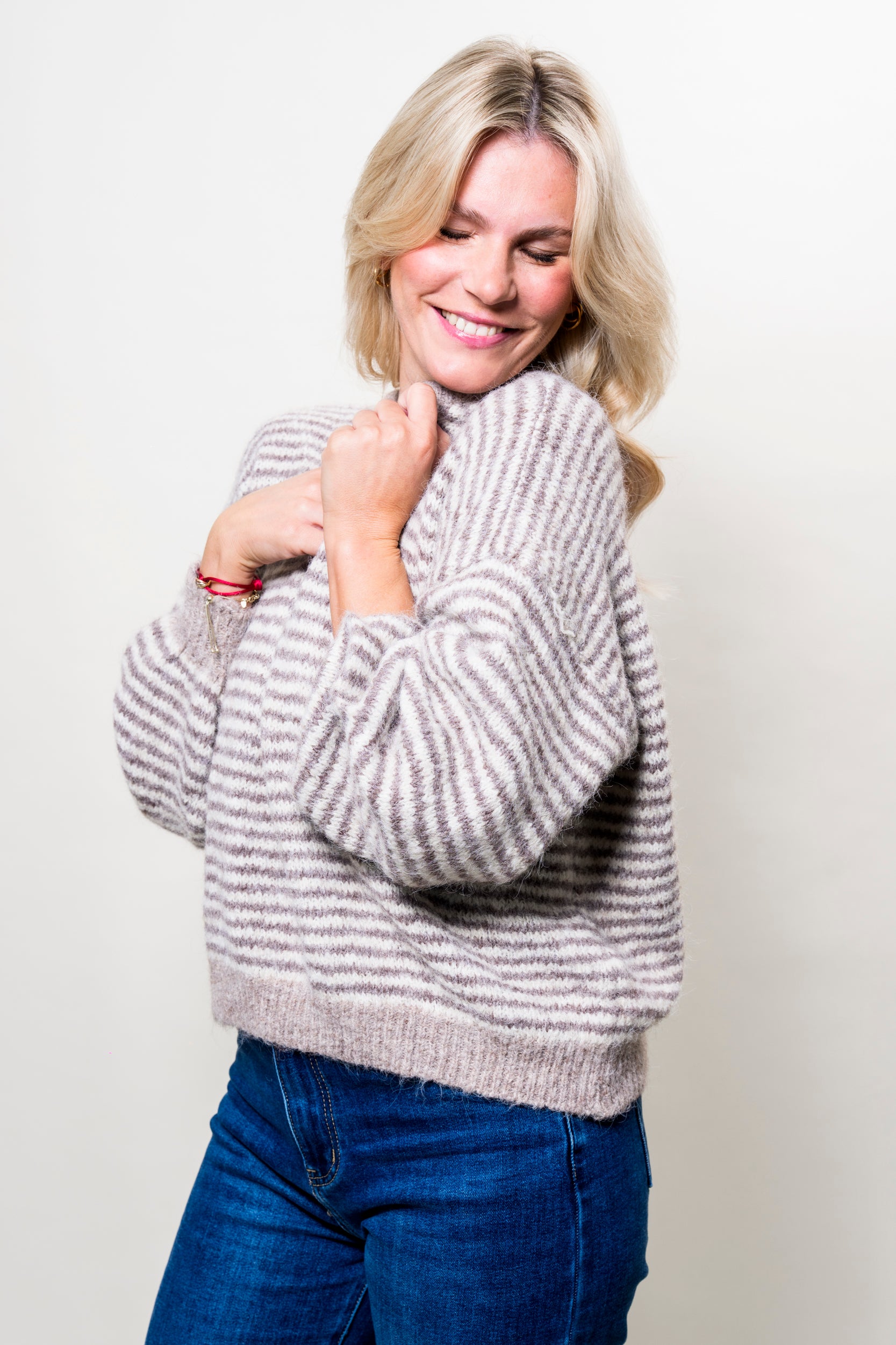 Onesize Pullover beige/taupe