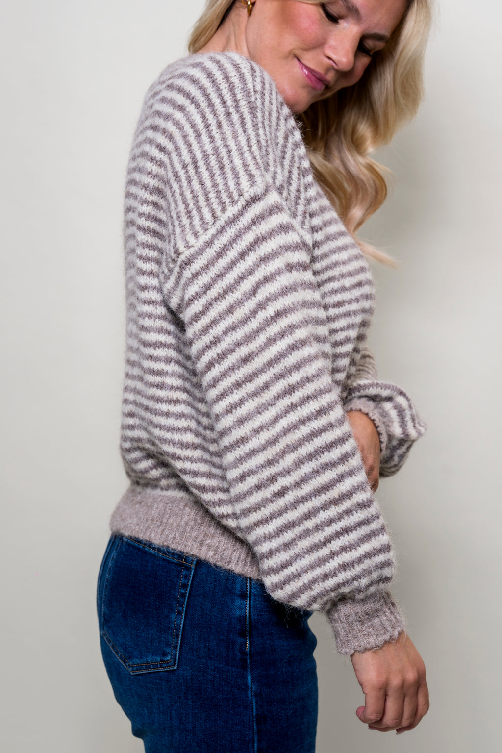 Onesize Pullover beige/taupe