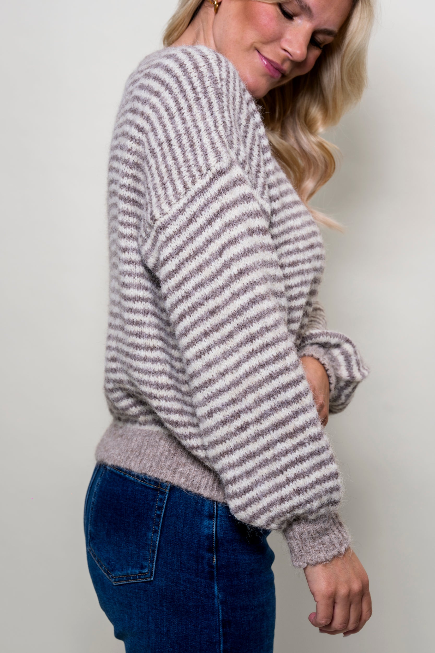 Onesize Pullover beige/taupe